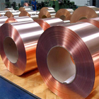 99.9% Pure Copper Strip C1100 C1200 C1020 Bronze Decorative Earthing Copper Coil Wire Foil Roll Price