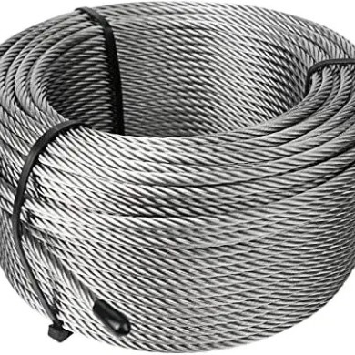 Goede prijs. 304/316 Aisi roestvrij staal draad touw Niet-gelegeerd Gewicht van de spoel Ongeveer 60-100kg online